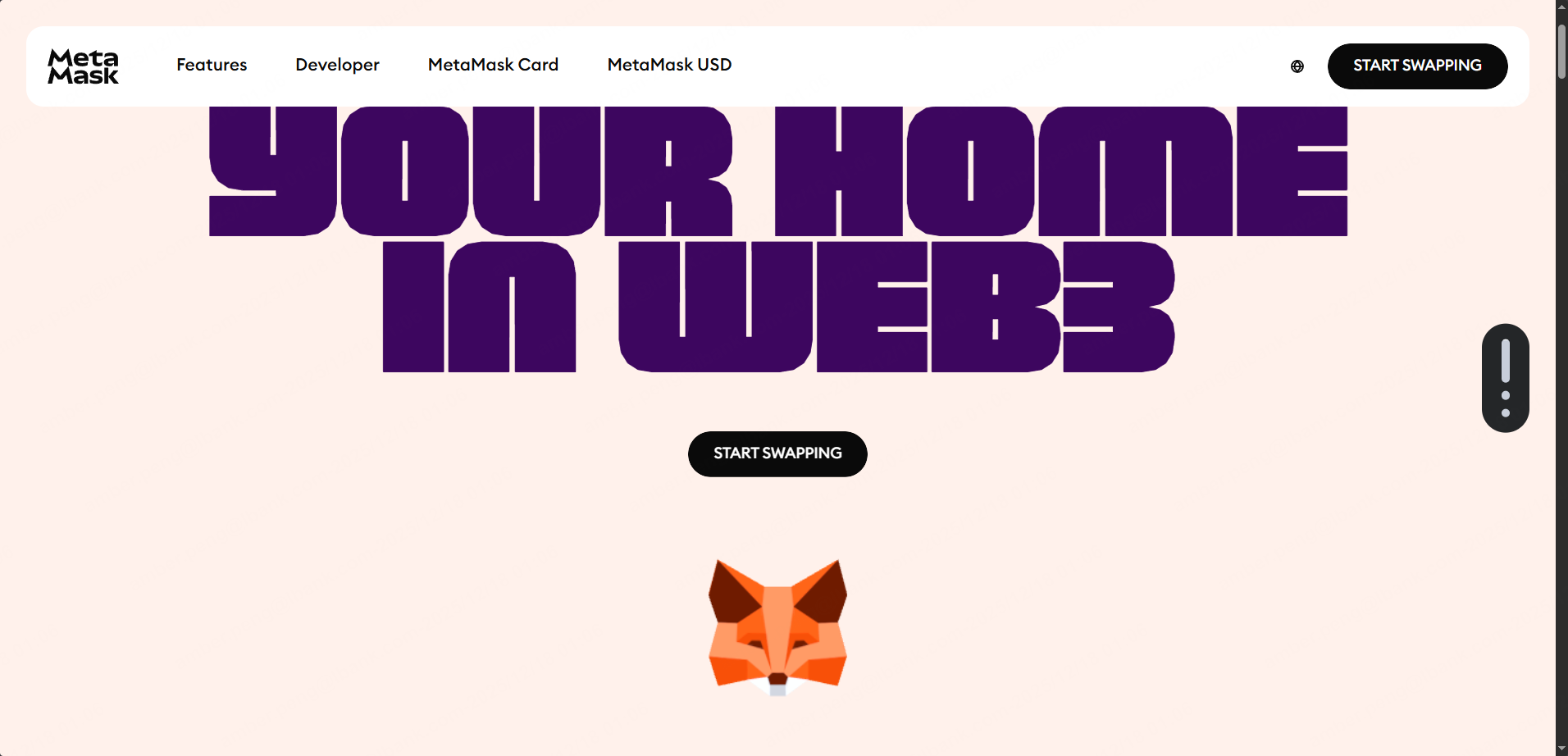 Your home in Web3, source: MetaMask